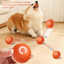 Pet Gravity Smart Dog Toy Ball Interactive Pet Toy Moving Ball Shell U