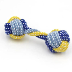 Dog Toy Teeth Chew Carrot Knot Rope Ball Braided Cotton Rope Interacti