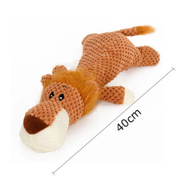 Pet Dog Toy For Large Dogs Cute Plush Squeak Stuffed Toys Fleece Durab