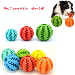 Silicone Pet Dog Toy Ball Interactive Bite-resistant Chew Toy for Smal