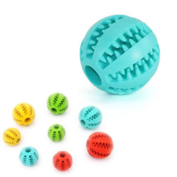 Silicone Pet Dog Toy Ball Interactive Bite-resistant Chew Toy for Smal