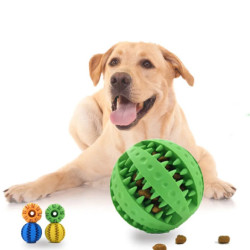 Silicone Pet Dog Toy Ball Interactive Bite-resistant Chew Toy for Smal