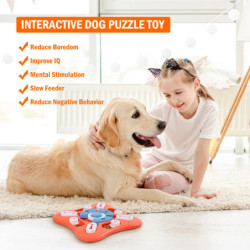 Dog Puzzle Toys for IQ Training & Mental Enrichment, Interactive Dog T