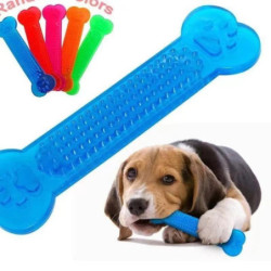 Hot Sale Pet Dog Chew Toys Rubber Bone Toy Aggressive Chewers Dog Toot