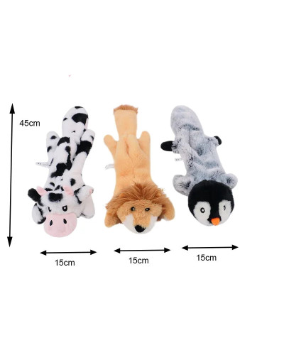 Pet Plush Toy Dog Sound Octopus Animal Shape Toy Interactive Dog Teeth