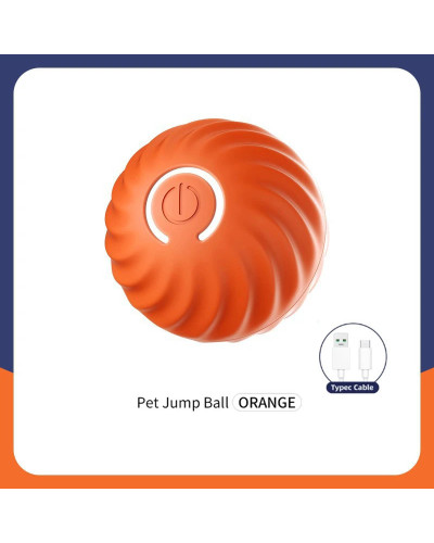 Smart Dog Toy Ball Electronic Interactive Pet Toy Moving Ball USB Auto