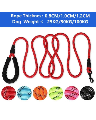 120/150/200/300CM Strong Leashes for Dogs Soft Handle Dog Leash Reinfo