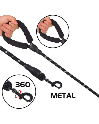 120/150/200/300CM Strong Leashes for Dogs Soft Handle Dog Leash Reinfo