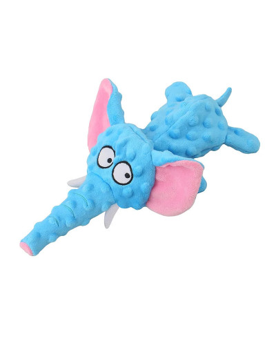 Cartoon Animals Dog Chew Toys Plush Resistance To Bite Squeaky Sound P