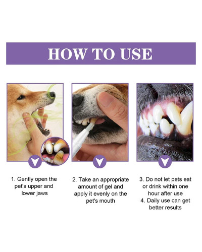 Pet Teeth Cleaning Tooth Whitening Pen Suitable For Dogs And Cats Remo