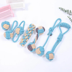 Pet Dog Toys for Large Small Dogs Toy Interactive Cotton Rope Mini Dog