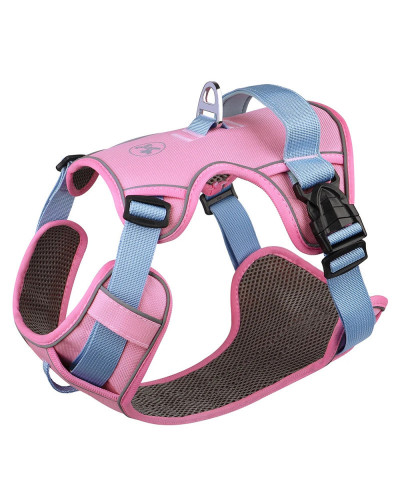 Mesh Breathable Dog Harness Nylon Reflective Dog Harnesses Vest Durabl