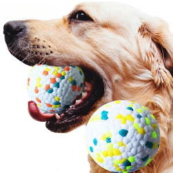 Bite Resistant Solid Dog Ball Toys for Small Large Dogs High Elasticit