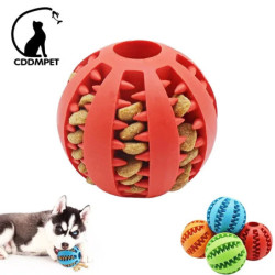 Dog Ball Toys for Small Dogs Interactive Elasticity Puppy Chew Toy Too