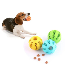 Dog Ball Toys for Small Dogs Interactive Elasticity Puppy Chew Toy Too