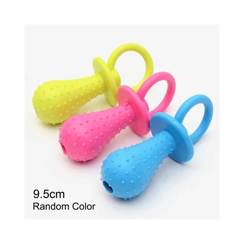 Pet Toys for Small Dogs Rubber Resistance To Bite Dog Toy Teeth Cleani