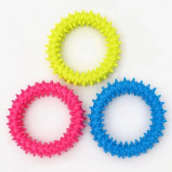 Pet Toys for Small Dogs Rubber Resistance To Bite Dog Toy Teeth Cleani