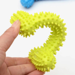 Pet Toys for Small Dogs Rubber Resistance To Bite Dog Toy Teeth Cleani